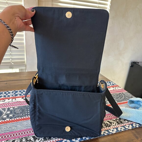 Bally Black Padded Nylon Crossbody Bag, Vintage - Picture 8 of 11